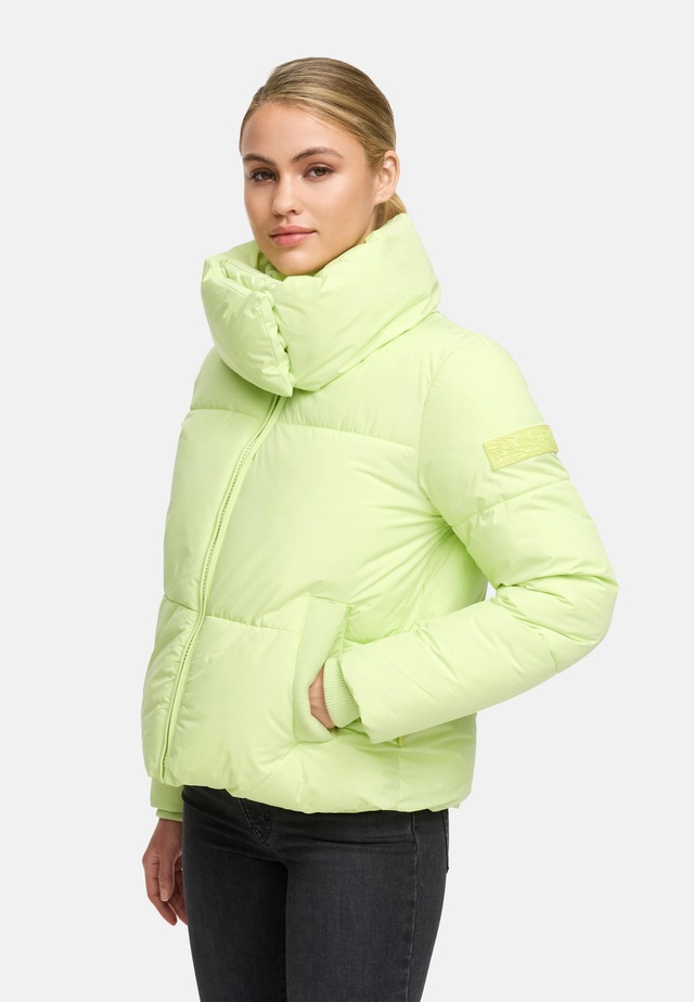 Navahoo Outdoorjacke »Traumelfe 14« ohne Kapuze Winter Steppjacke mit hohem Kragen