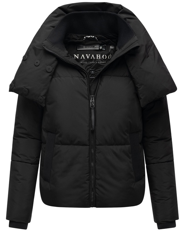 Navahoo Outdoorjacke »Traumelfe 14« ohne Kapuze Winter Steppjacke mit hohem Kragen