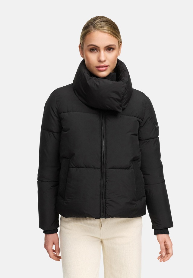 Navahoo Outdoorjacke »Traumelfe 14« ohne Kapuze Winter Steppjacke mit hohem Kragen