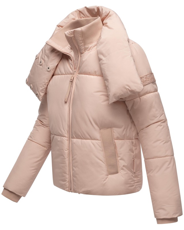Navahoo Outdoorjacke »Traumelfe 14« ohne Kapuze Winter Steppjacke mit hohem Kragen