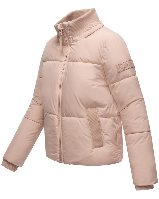 Navahoo Outdoorjacke »Traumelfe 14« ohne Kapuze Winter Steppjacke mit hohem Kragen