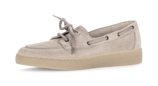 Gabor Bootsschuh , Plateau, Schnürschuh, Halbschuh mit modischen Durchzügen