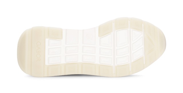Gabor Keilsneaker , Freizeitschuh, Halbschuh, Schnürschuh, Kontrastbesatz an der Ferse