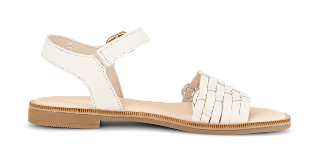 Gabor Riemchensandale , Blockabsatz, Sommerschuh, Sandalette mit Bandage in Flechtoptik