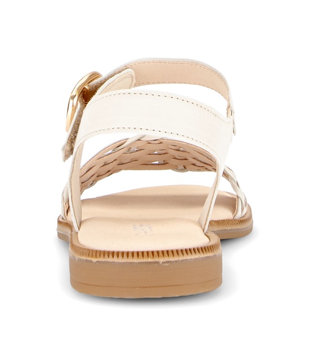 Gabor Riemchensandale , Blockabsatz, Sommerschuh, Sandalette mit Bandage in Flechtoptik