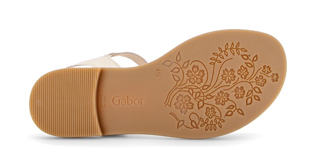 Gabor Riemchensandale , Blockabsatz, Sommerschuh, Sandalette mit Bandage in Flechtoptik