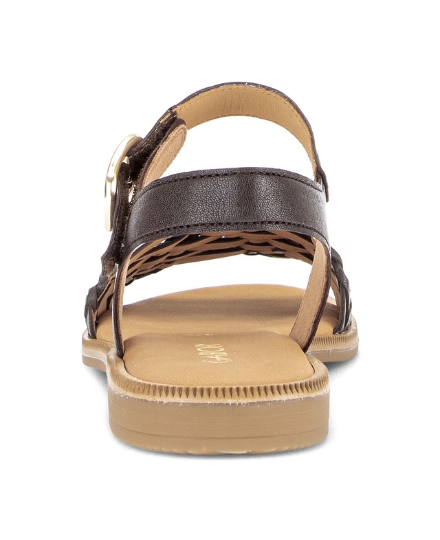 Gabor Riemchensandale , Blockabsatz, Sommerschuh, Sandalette mit Bandage in Flechtoptik
