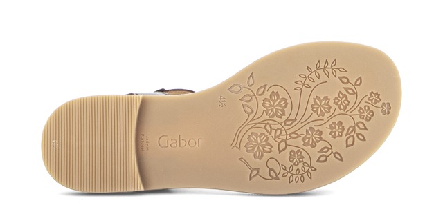 Gabor Riemchensandale , Blockabsatz, Sommerschuh, Sandalette mit Bandage in Flechtoptik