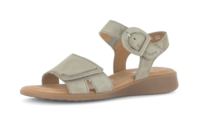 Gabor Keilsandalette »Rhodos« Sommerschuh, Komfortschuh mit Klettverschlüssen, G-Weite