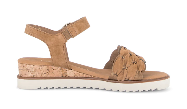 Gabor Keilsandalette »Genua« Riemchensandale, Sommerschuh in Weite G (= weit)