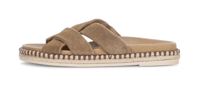 Gabor Pantolette Plateau, Sommerschuh, Schlupfschuh in modischer Optik
