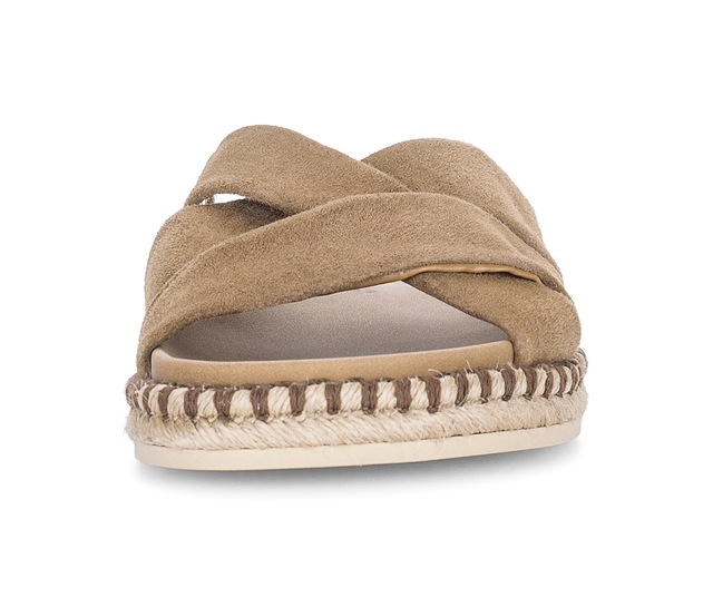 Gabor Pantolette Plateau, Sommerschuh, Schlupfschuh in modischer Optik