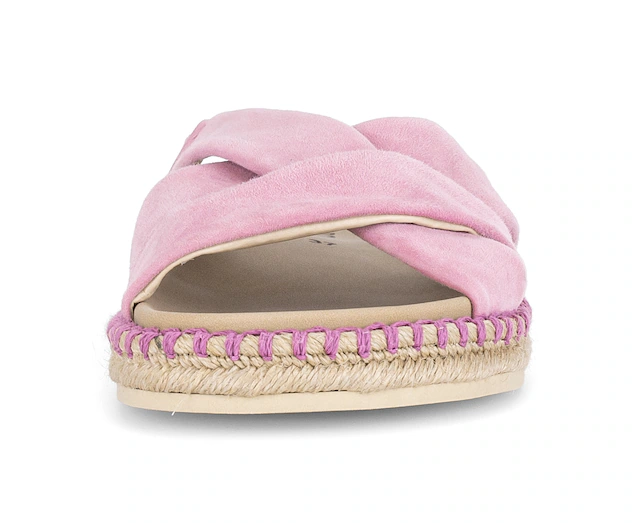 Gabor Pantolette Plateau, Sommerschuh, Schlupfschuh in modischer Optik