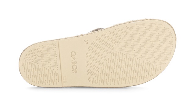 Gabor Pantolette Plateau, Sommerschuh, Schlupfschuh in modischer Optik