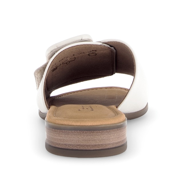 Gabor Pantolette »Rhodos« Blockabsatz, Sommerschuh, Schupfschuh in Weite G (= weit)