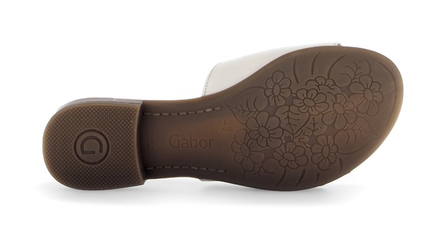 Gabor Pantolette »Rhodos« Blockabsatz, Sommerschuh, Schupfschuh in Weite G (= weit)