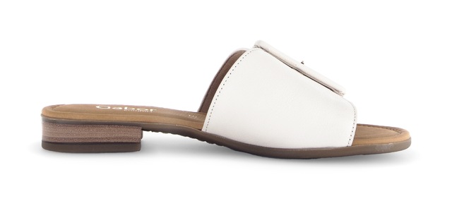 Gabor Pantolette »Rhodos« Blockabsatz, Sommerschuh, Schupfschuh in Weite G (= weit)
