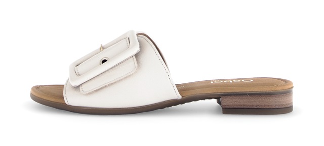 Gabor Pantolette »Rhodos« Blockabsatz, Sommerschuh, Schupfschuh in Weite G (= weit)