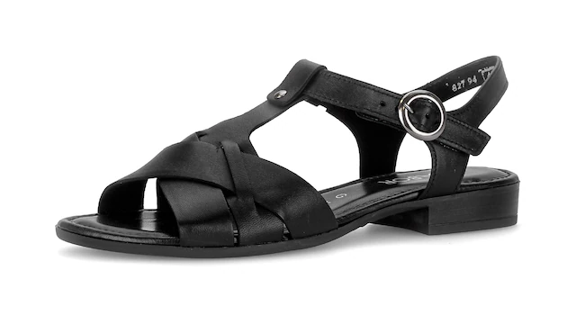 Gabor Riemchensandale »Rhodos« Blockabsatz, Sandalette mit verstellbarem Riemchen, G-Weite