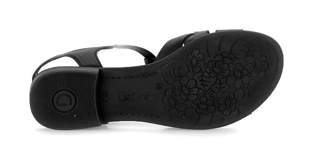 Gabor Riemchensandale »Rhodos« Blockabsatz, Sandalette mit verstellbarem Riemchen, G-Weite