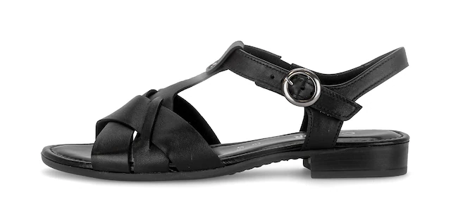 Gabor Riemchensandale »Rhodos« Blockabsatz, Sandalette mit verstellbarem Riemchen, G-Weite