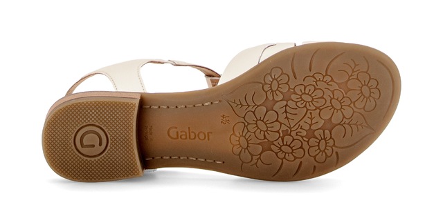 Gabor Riemchensandale »Rhodos« Blockabsatz, Sandalette mit verstellbarem Riemchen, G-Weite