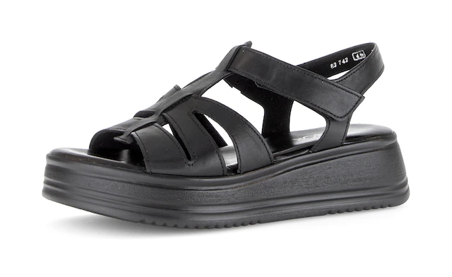 Gabor Keilsandalette »Rhodos« Riemchensandale, Sommerschuh mit modischen Riemchen, G-Weite