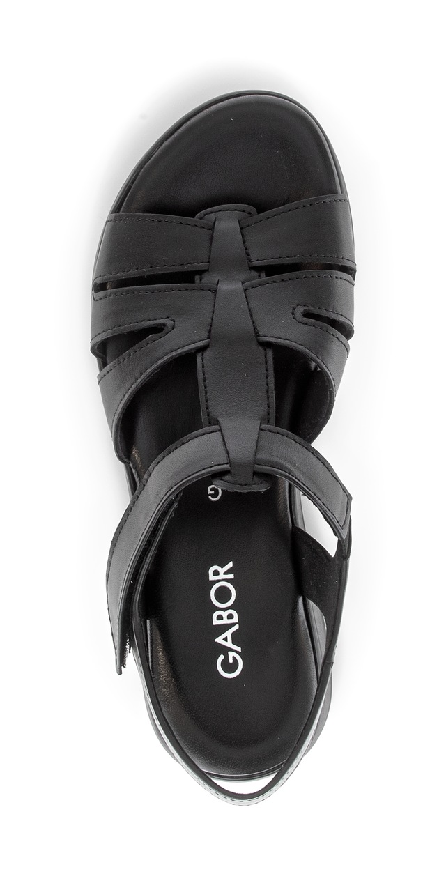 Gabor Keilsandalette »Rhodos« Riemchensandale, Sommerschuh mit modischen Riemchen, G-Weite