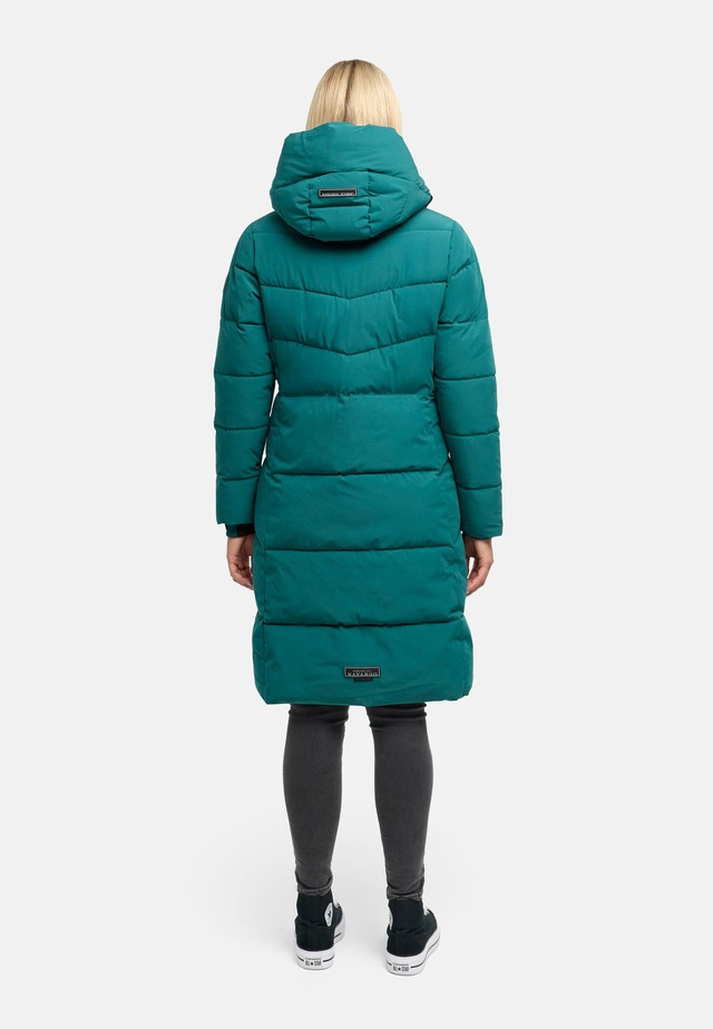Navahoo Steppmantel »Schokokuss XIV« Warmer Damen gesteppter Wintermantel mit Kapuze