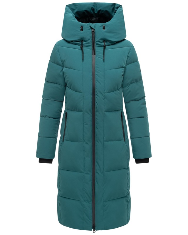 Navahoo Steppmantel »Schokokuss XIV« Warmer Damen gesteppter Wintermantel mit Kapuze