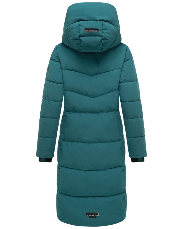 Navahoo Steppmantel »Schokokuss XIV« Warmer Damen gesteppter Wintermantel mit Kapuze