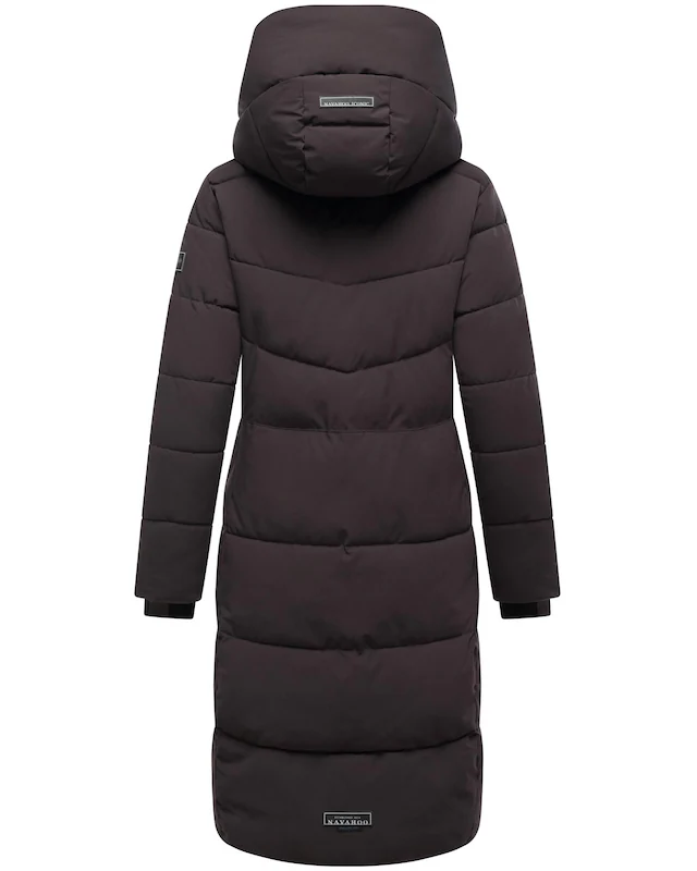Navahoo Steppmantel »Schokokuss XIV« Warmer Damen gesteppter Wintermantel mit Kapuze