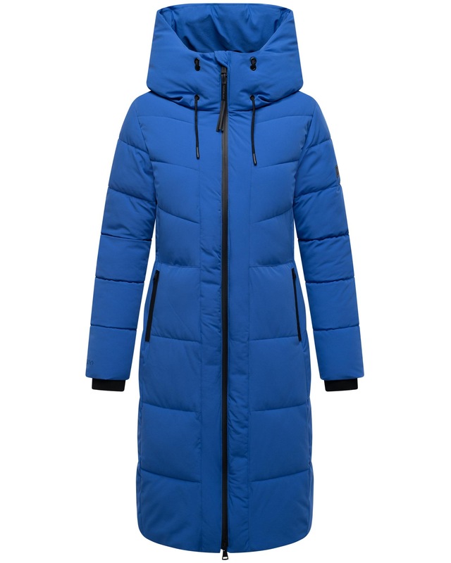 Navahoo Steppmantel »Schokokuss XIV« Warmer Damen gesteppter Wintermantel mit Kapuze