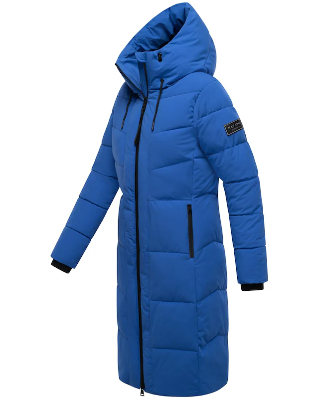 Navahoo Steppmantel »Schokokuss XIV« Warmer Damen gesteppter Wintermantel mit Kapuze
