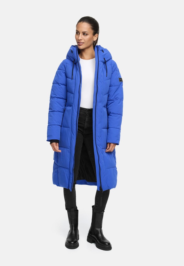 Navahoo Steppmantel »Schokokuss XIV« Warmer Damen gesteppter Wintermantel mit Kapuze