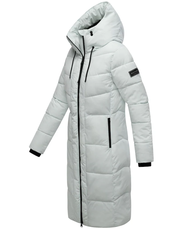 Navahoo Steppmantel »Schokokuss XIV« Warmer Damen gesteppter Wintermantel mit Kapuze