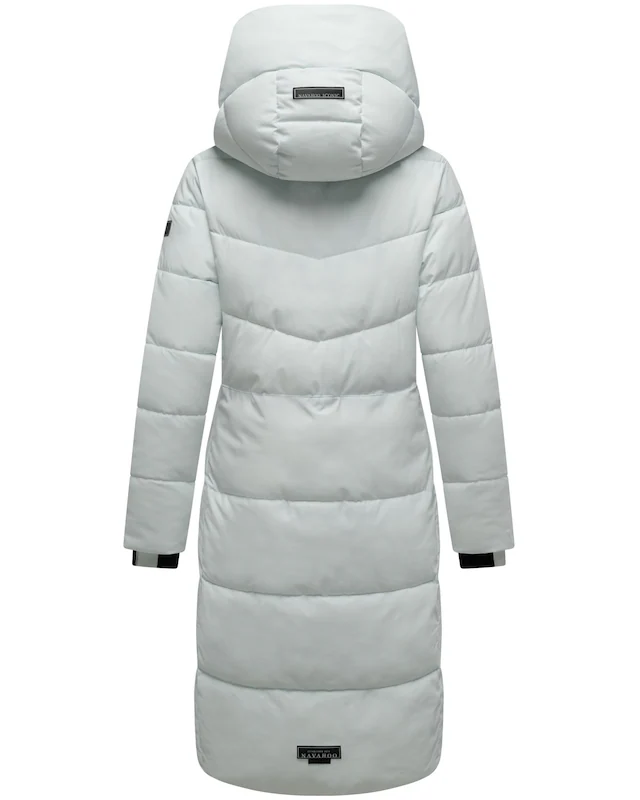 Navahoo Steppmantel »Schokokuss XIV« Warmer Damen gesteppter Wintermantel mit Kapuze
