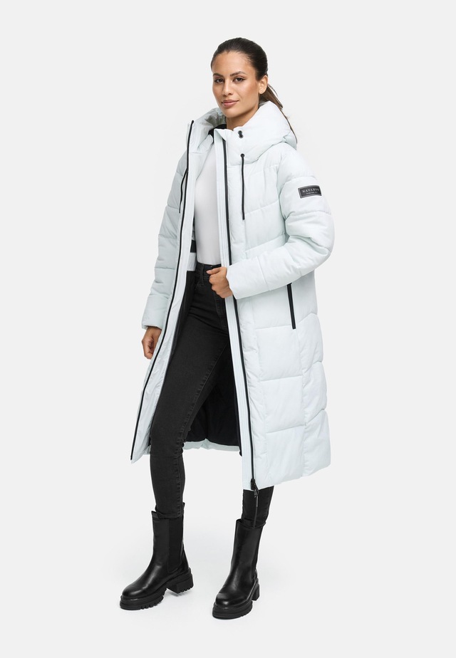 Navahoo Steppmantel »Schokokuss XIV« Warmer Damen gesteppter Wintermantel mit Kapuze