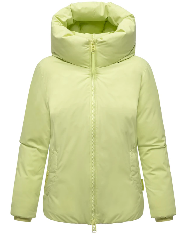 Navahoo Winterjacke »Blütenlicht 14« mit Kapuze Warme Damenjacke mit hohem Kragen