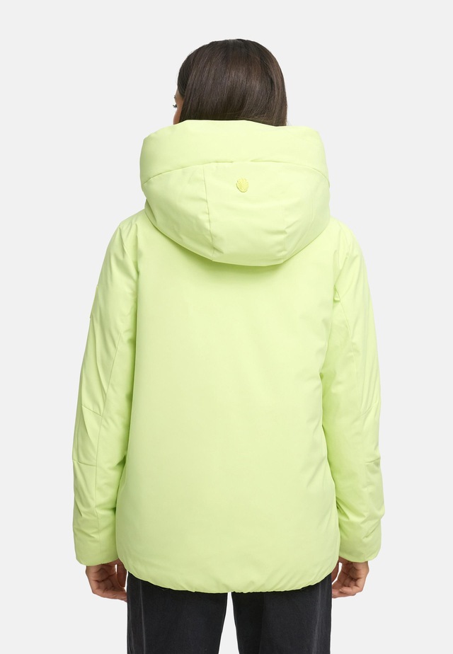 Navahoo Winterjacke »Blütenlicht 14« mit Kapuze Warme Damenjacke mit hohem Kragen