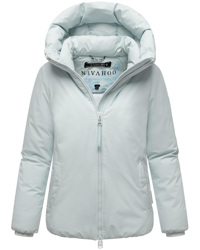 Navahoo Winterjacke »Blütenlicht 14« mit Kapuze Warme Damenjacke mit hohem Kragen