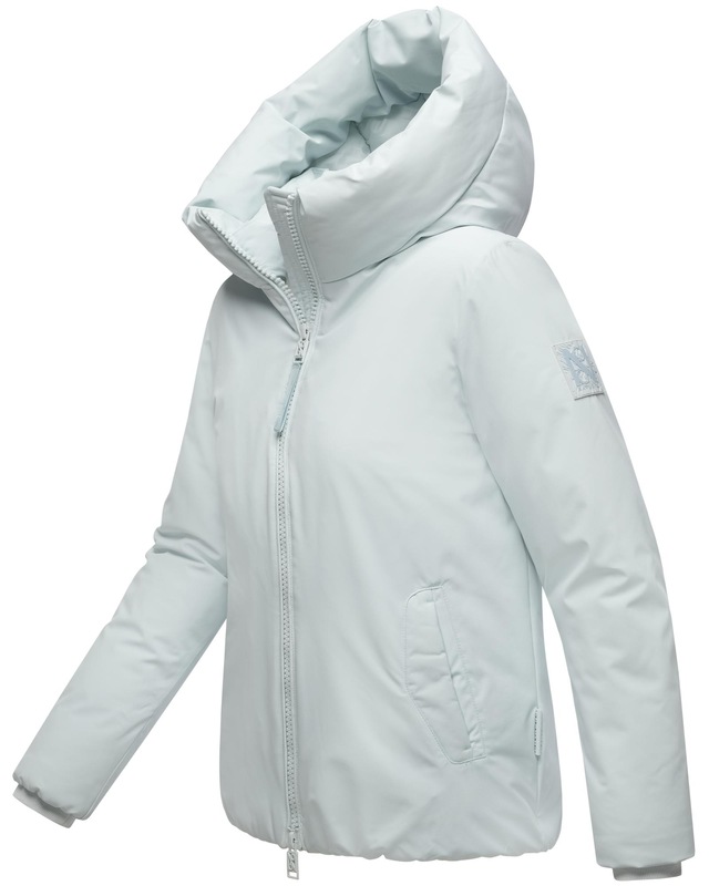 Navahoo Winterjacke »Blütenlicht 14« mit Kapuze Warme Damenjacke mit hohem Kragen