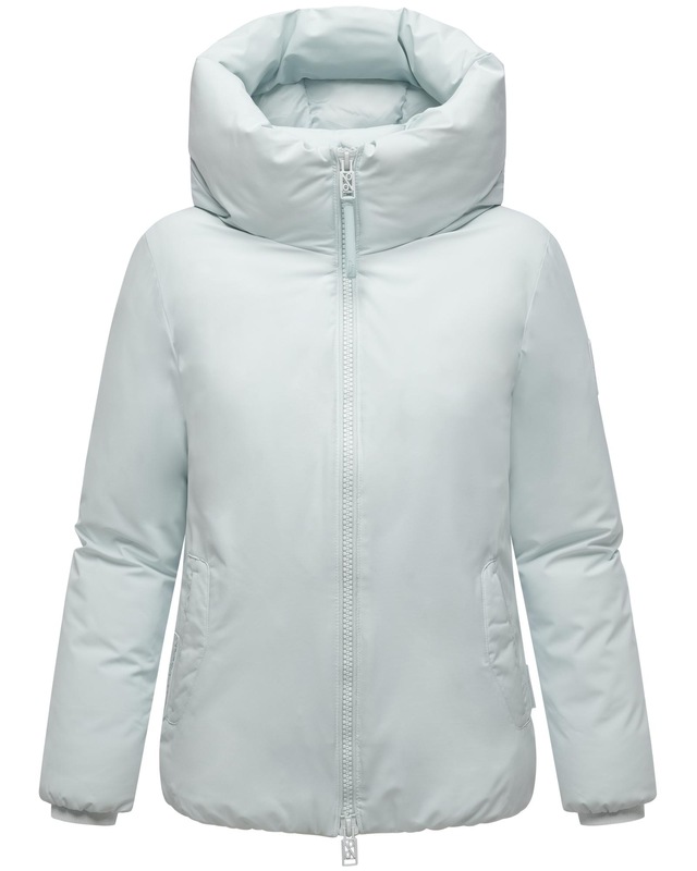 Navahoo Winterjacke »Blütenlicht 14« mit Kapuze Warme Damenjacke mit hohem Kragen