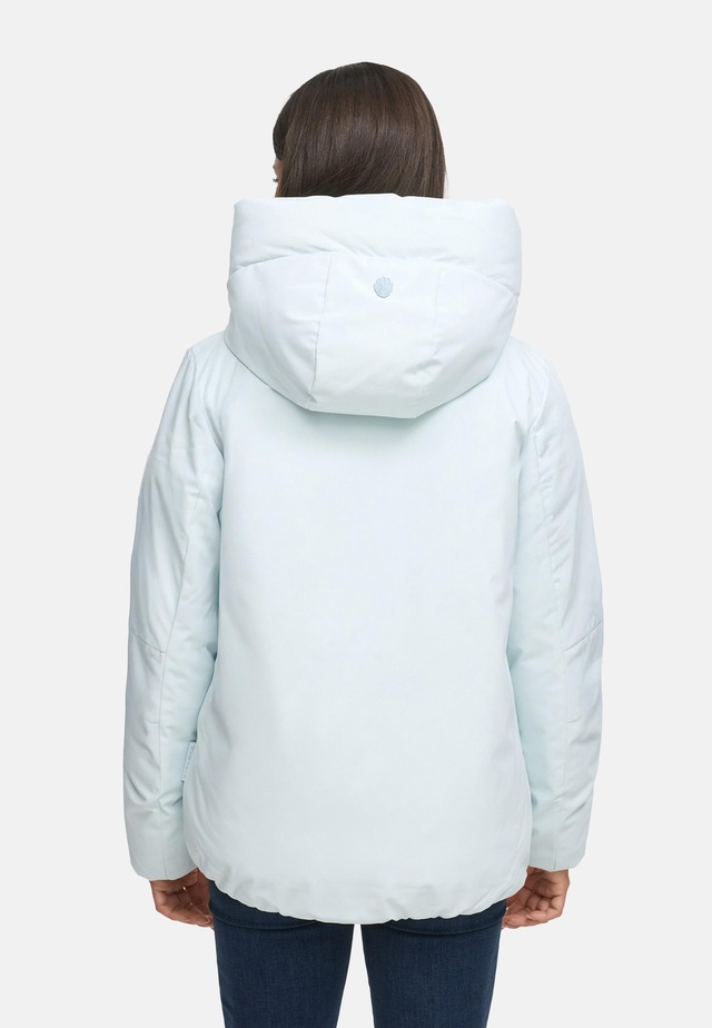 Navahoo Winterjacke »Blütenlicht 14« mit Kapuze Warme Damenjacke mit hohem Kragen