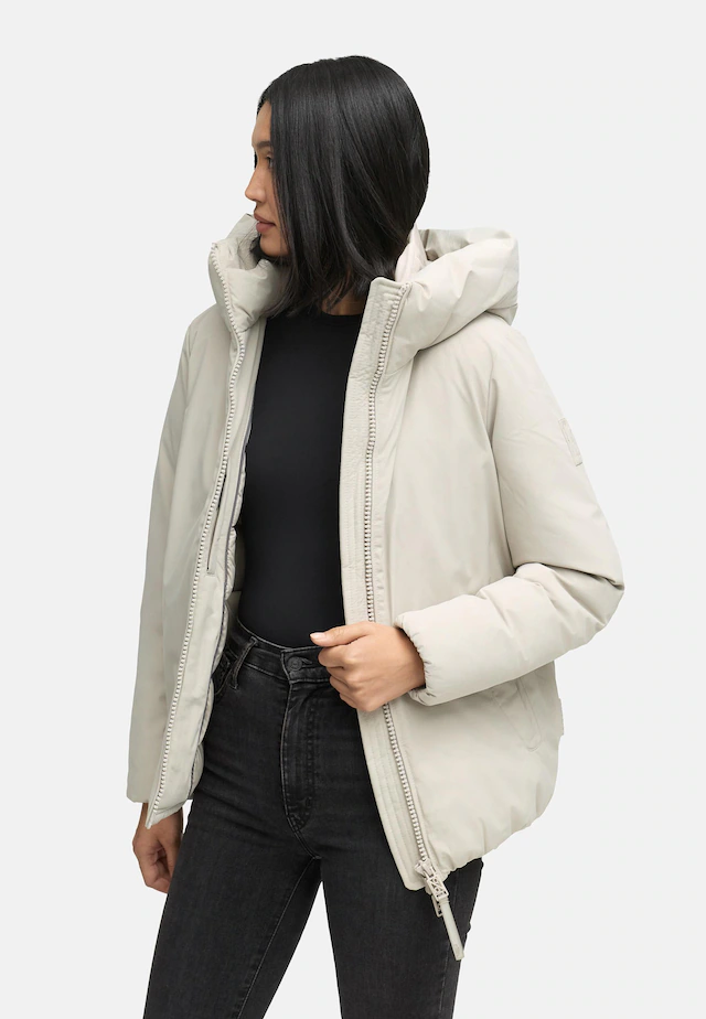 Navahoo Winterjacke »Blütenlicht 14« mit Kapuze Warme Damenjacke mit hohem Kragen