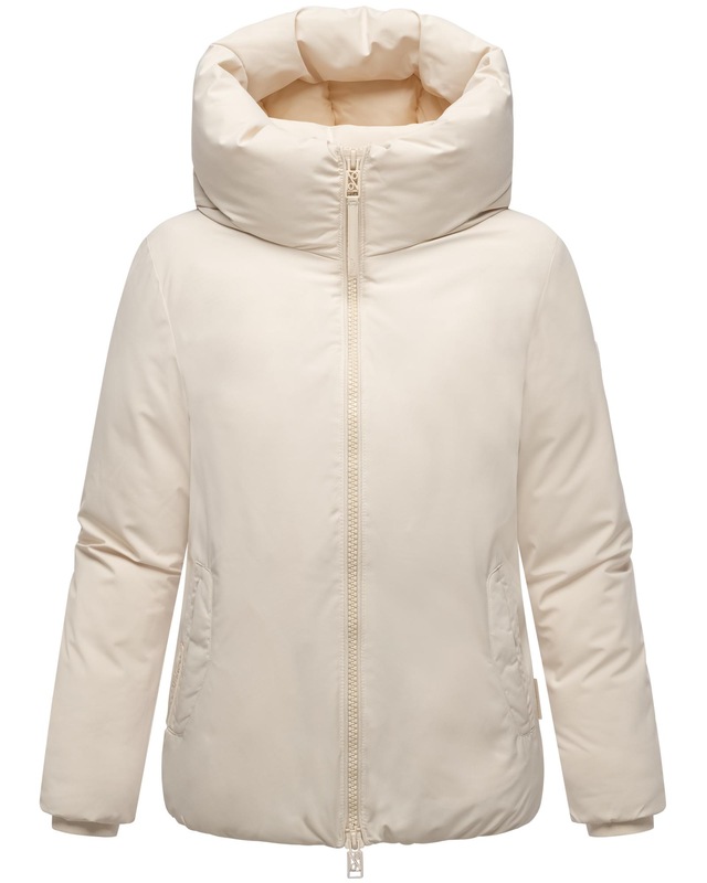 Navahoo Winterjacke »Blütenlicht 14« mit Kapuze Warme Damenjacke mit hohem Kragen