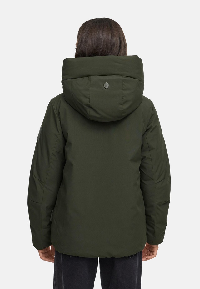 Navahoo Winterjacke »Blütenlicht 14« mit Kapuze Warme Damenjacke mit hohem Kragen