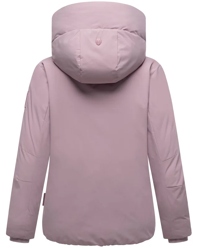 Navahoo Winterjacke »Blütenlicht 14« mit Kapuze Warme Damenjacke mit hohem Kragen