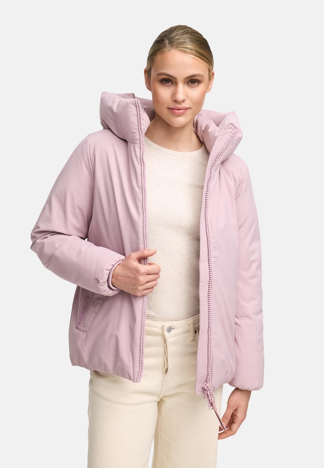 Navahoo Winterjacke »Blütenlicht 14« mit Kapuze Warme Damenjacke mit hohem Kragen