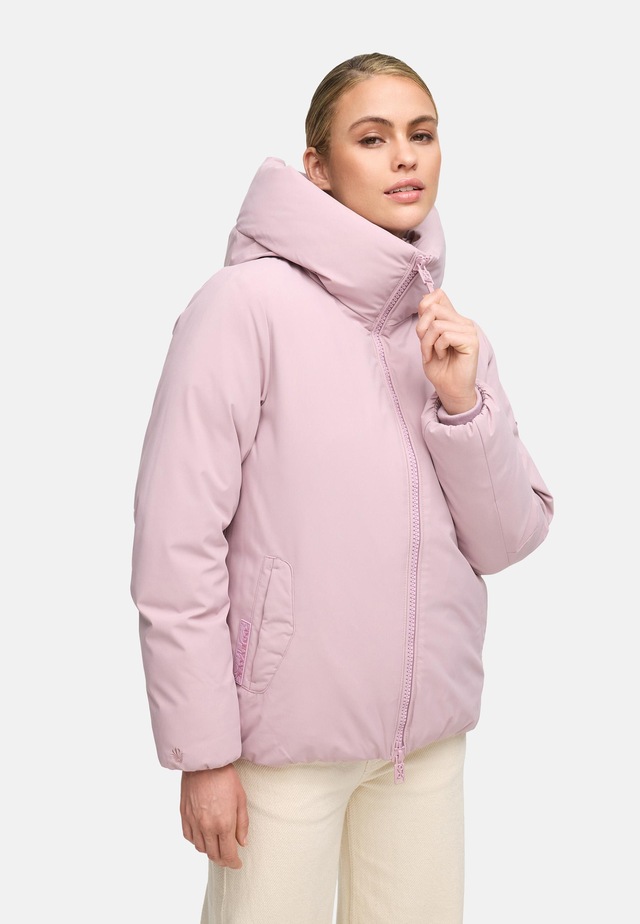 Navahoo Winterjacke »Blütenlicht 14« mit Kapuze Warme Damenjacke mit hohem Kragen